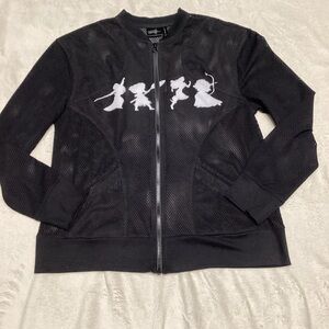 Disney Black Mesh Jacket
